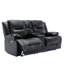Fauteuil de cinéma inclinable manuel 2 places avec lumières DEL Sterling-1072385329