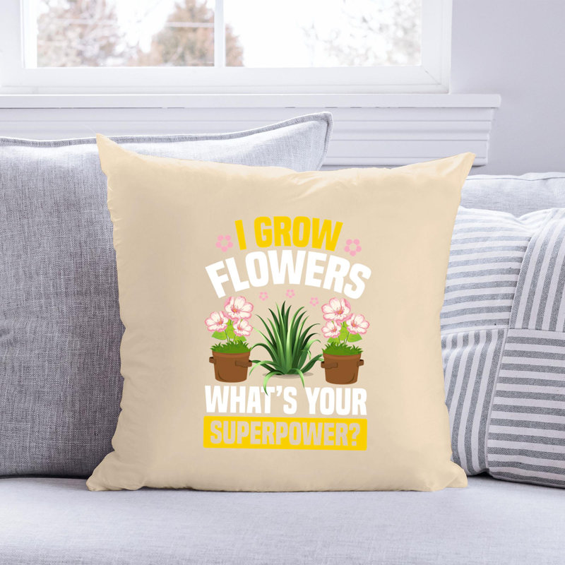 Coussin décoratif, H 18 po x l 18 po