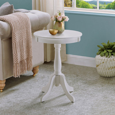Table d'appoint avec piédestal tourné