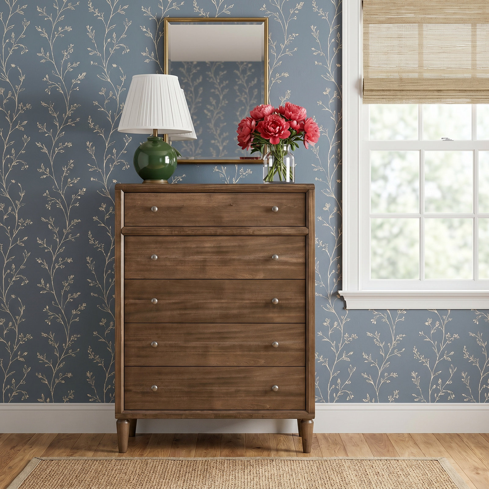 August Five-Drawer Chest