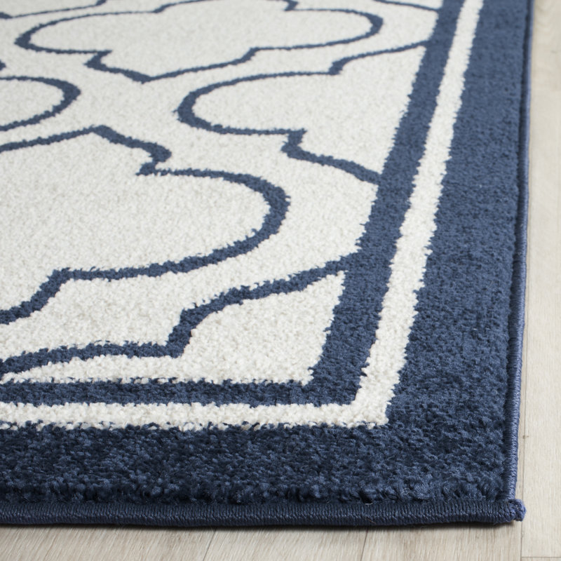 Kimbrough Geometric Hand Woven Indoor / Outdoor Area Rug, Runner 69 x 213 cm