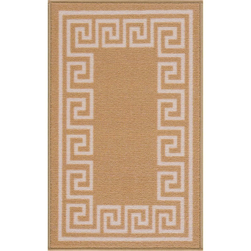 Tapis d'escalier Tyron, Jaune moutarde