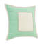 Housse de coussin décoratif texturée 100% coton Contemporary Color Block-1717722445