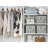 Storage Baskets For Organizing Shelves , Foldable Fabric Storage Bins With Handles, 3-Pack-610783397-610783398