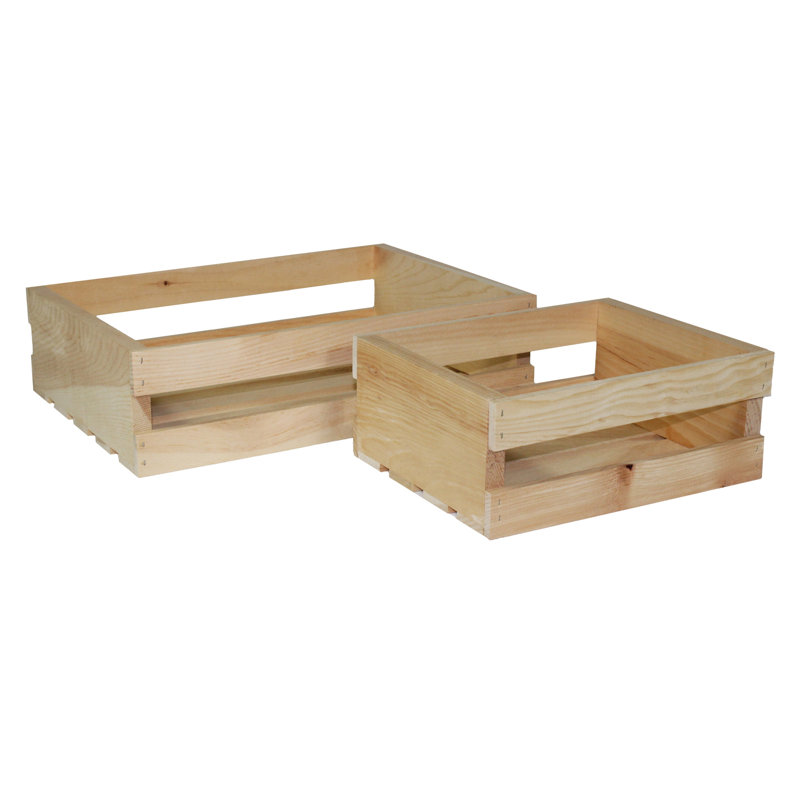 Ensemble de demi-caisse 2 pièces