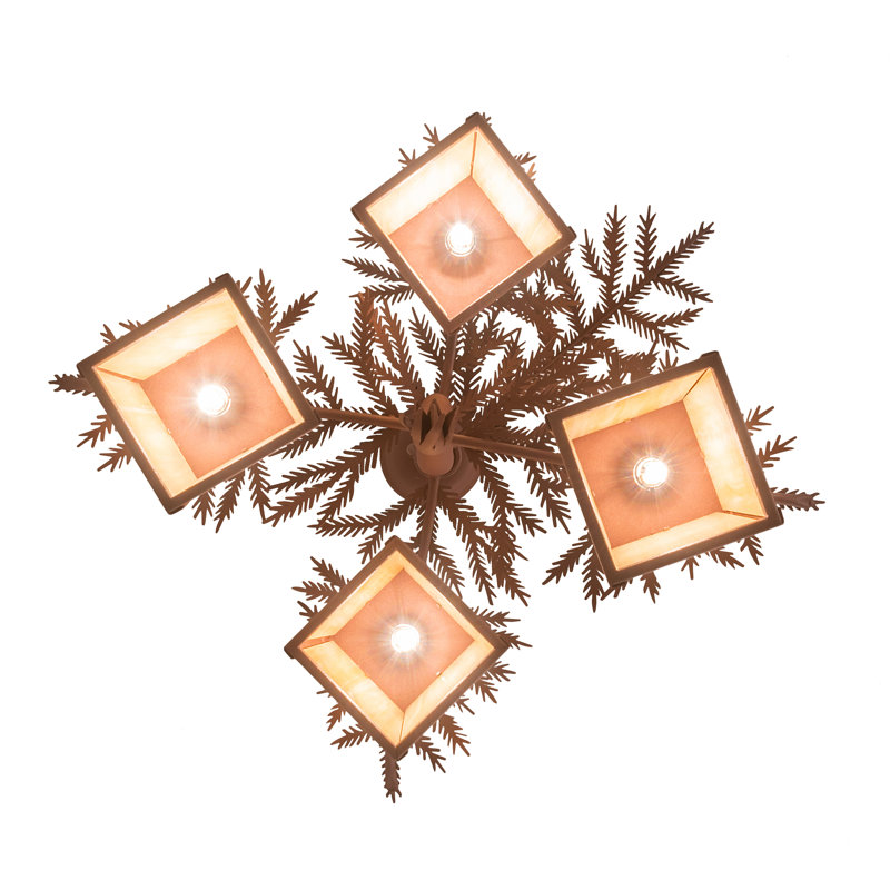 Rustic Lodge 4 - Light Chandelier