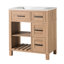 Meuble-lavabo en bois-296227359