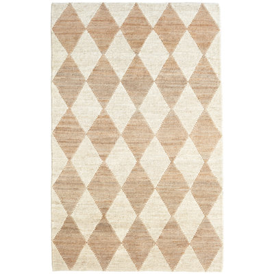 Harwich Geometric Area Rug in Natural
