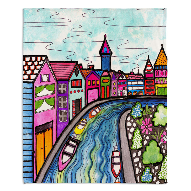 Jeté  Rivers Bend, l 51 po x L 60 po