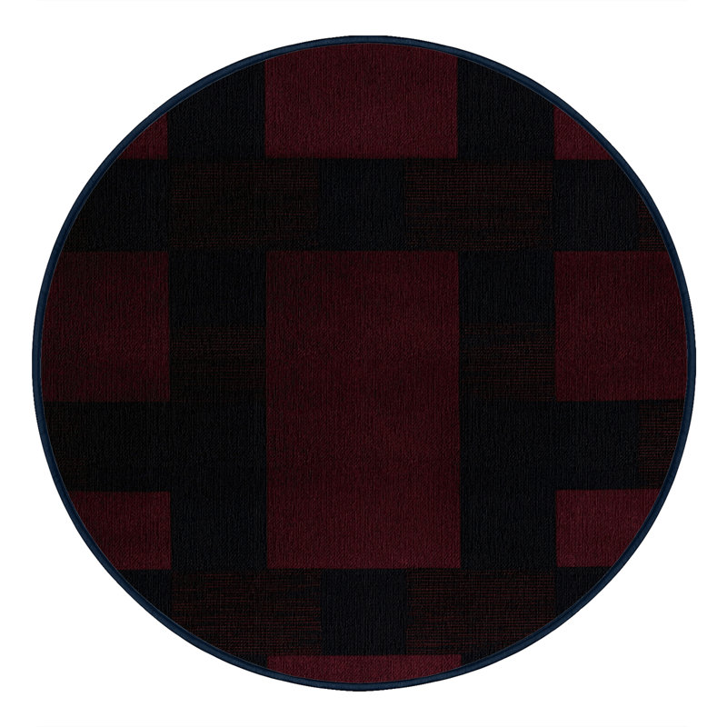Tapis mauve lavable à la machine