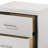 White Finish Nightstand