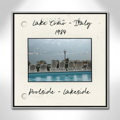 Travel Slide Collection "Lake Como, Italy" Print