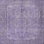 Tapis mauve/beige traditionnel Hinze