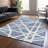 Zephina Denim Washable Indoor-Outdoor Rug - -628245830