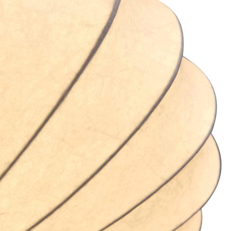 Aneve Silk Flush Mount - Modern 3-Light Seashell Design