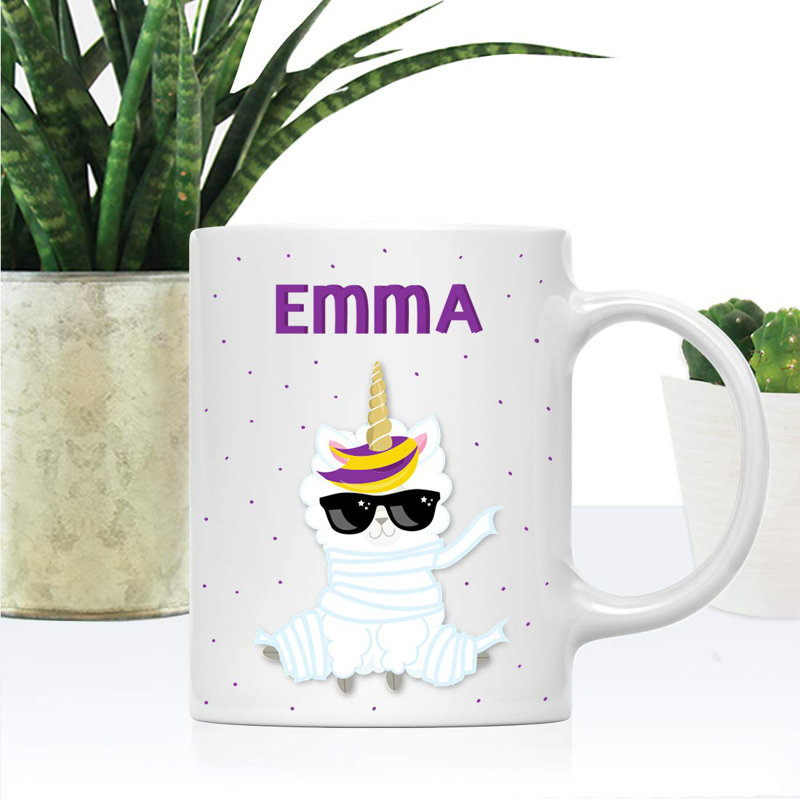 Grande tasse à café personnalisée Barrigan, Oui