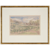 Wine In The Valley IV Print by Daughdrill
