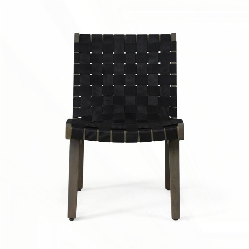 Chaise longue de style transitionnel, Noir