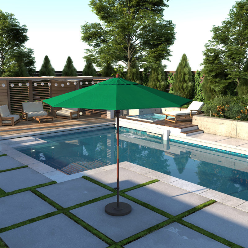 Parasols de marché 9 pi Jimerson, Spectrum Aztec Sunbrella® Plainweave