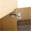 Armoire de salle de bain autoportante 60 po, 4 portes à fermeture douce et 3 tablettes de rangement ouvertes (meuble-lavabo seulement, sans lavabo)