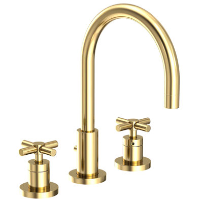 East Linear Lavatory Widespread Bathroom Faucet with Drain Assembly -  Newport Brass, 990/01