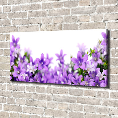 Purple Bells - Wrapped Canvas Print