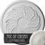 Médaillon de plafond Endurathane Ashford, l 42 3/4 po x H 28 7/8 po x P 1 po, finition argentée peinte à la main-1236685995