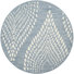 Blue/Ivory
