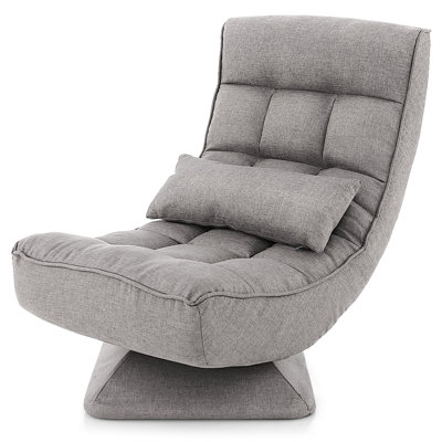 Chaise de jeu inclinable et pivotante Ebern Designs