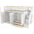 Gaspare Kids Twin Bunk Bed with Drawers-856179381