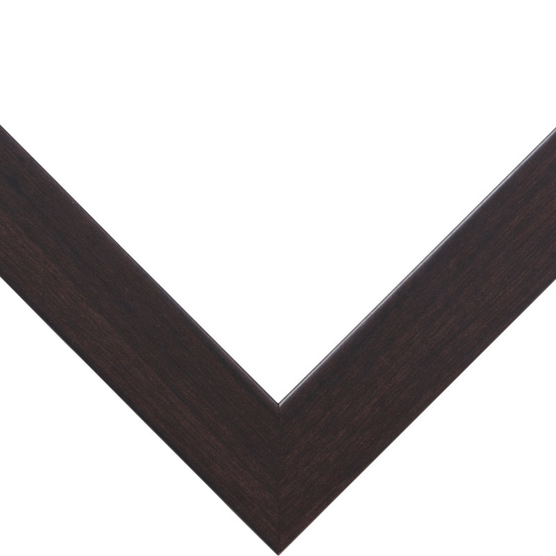 Huntsberry Picture Frame with Mat, 5" x 7" Matted to 4" x 6", Brazilian Walnut