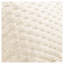 Canapé modulaire en flanelle blanche sans accoudoirs avec coussin, l 32,28 po-129513067-129513066