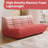 65'' W Bean Bag Chair, Lazy Floor Sofa Couch, Large Bean Bag Chair For Adults, Bean Bag Chairs For Teens With High-Resilience Foam, Non-Slip Base Floor Lounge Sofa, Living Room-2052858446