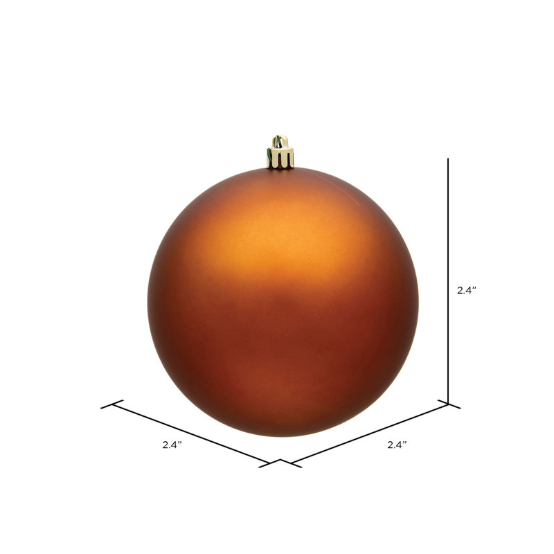 Boule incassable 2 po, Cuivre mat