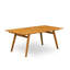 Ensemble de salle à manger d'extérieur 5 pièces comprenant une table rectangulaire en bois d'acacia et 4 chaises d'appoint pliantes, huile naturelle-1250012988