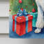 Drapeau de Noël maison de renne-112702225