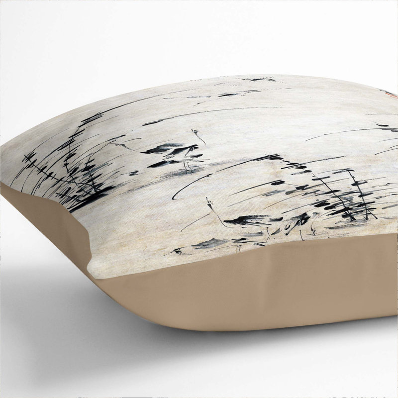 Square Cushion, 40cm H x 40cm W x 15cm D, Stone