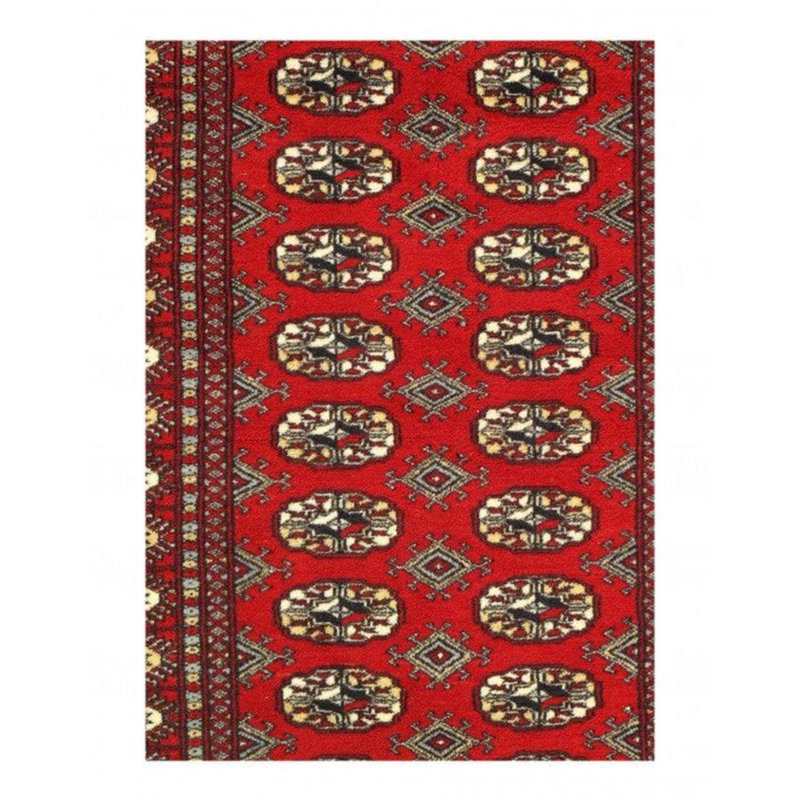 Niyomi Oriental Area Rug in Red