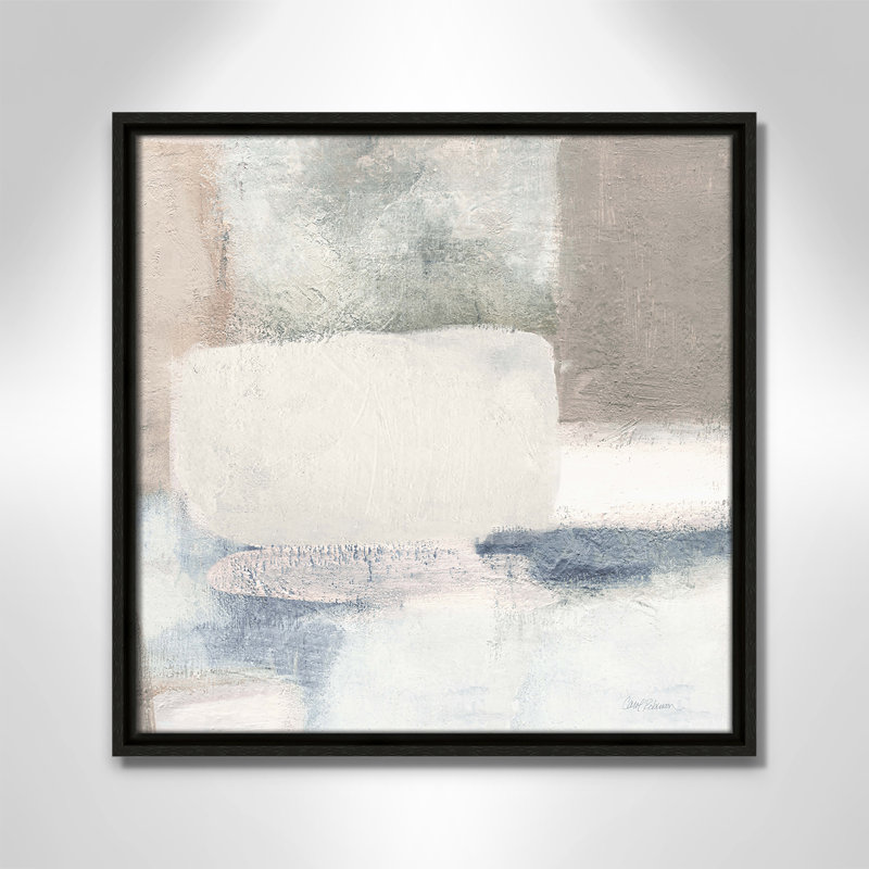 Lucas - Toile à cadre flottant, L 17,5 po x H 17,5 po, Espresso