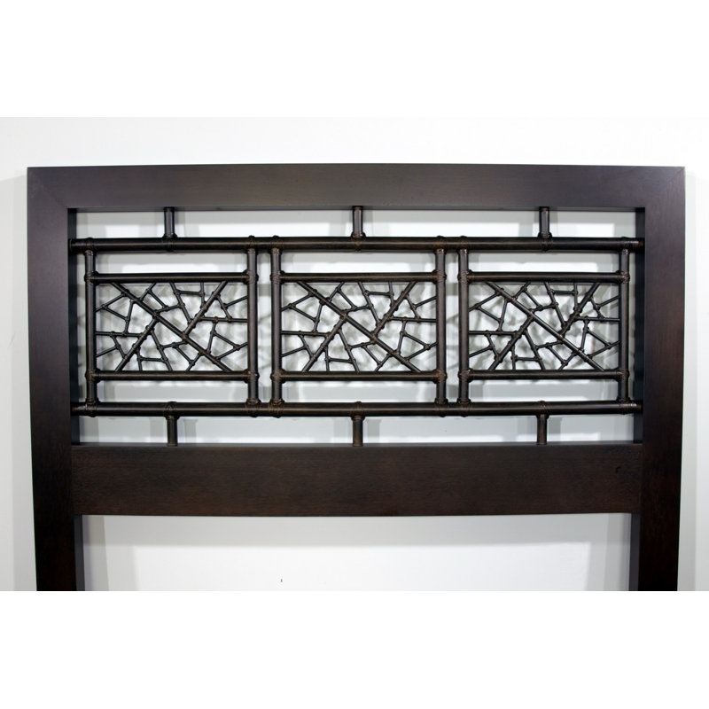 Burchette Solid Wood Open-Frame Headboard, King