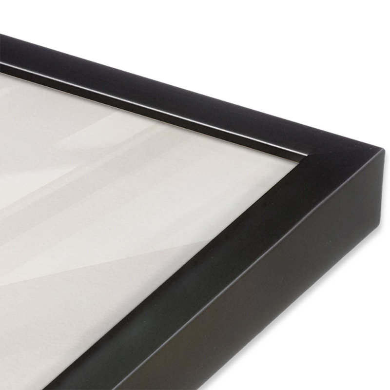 Doux Gust doré III, H 21,25 po x l 17,25 po, Cadre simple en zinc patiné