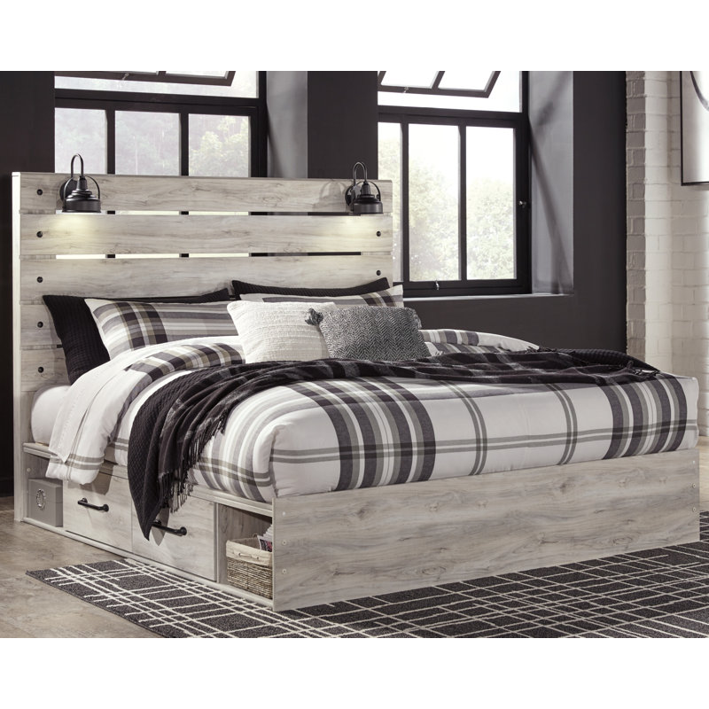 Kalayiah Slat Bed, King