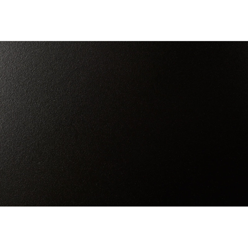 Plateau de table d'extérieur en bois thermolaqué, Cuir noir, H 1,125 po x L 72 po x l 30 po
