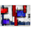 Geometric Abstraction - Wrapped Canvas Print-424910688