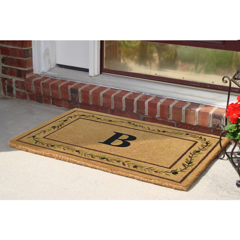 Tapis d'entrée antidérapant 36 po L x 22 po, B