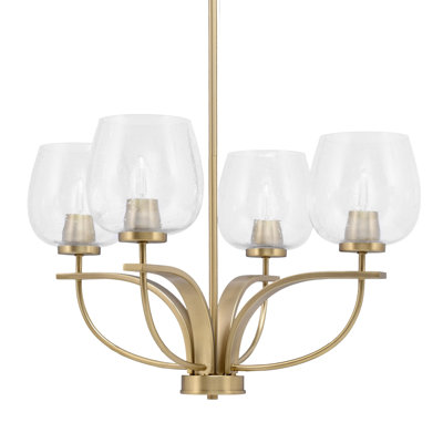 Unia 4 - Light Dimmable Classic / Traditional Chandelier