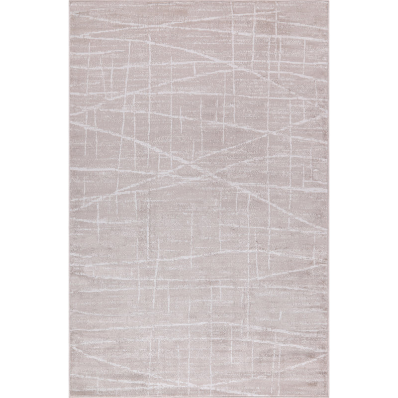 Low-Pile Pierce Rug, Rectangle 5'3" x 8'