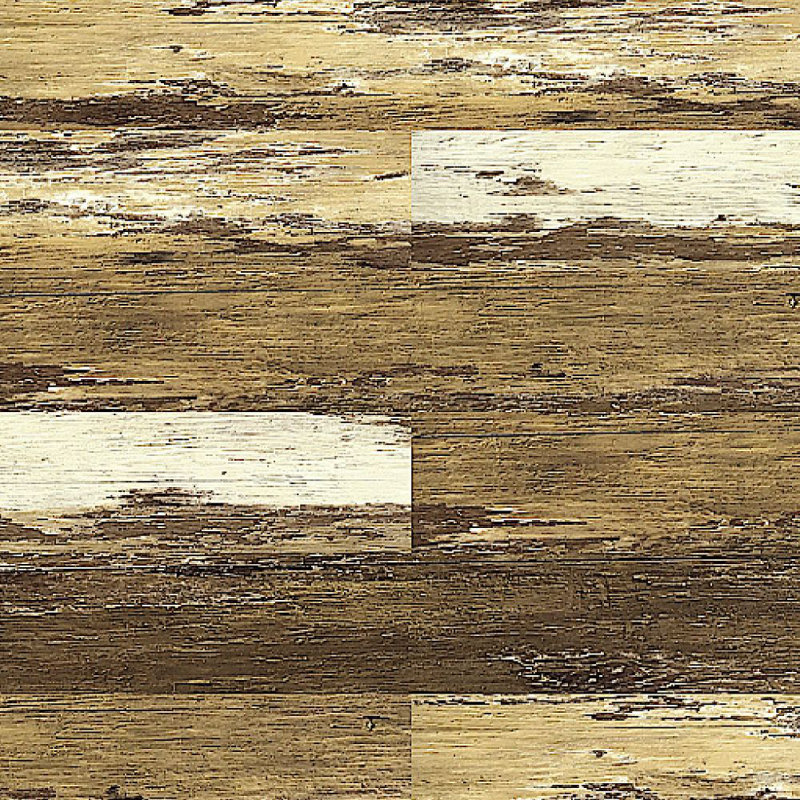 Colors Glue Down Floor and Wall DIY Multi-Tonal Style 6" x 36" x 2mm Luxury Vinyl Plank, Old Brown