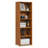 Bamboo Display Shelf, Sundries Storage Rack, Cosmetics Organizer Stand, Standard Bookcase, for Home-66200845
