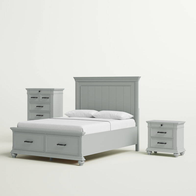 Amarilis Piece Bedroom Set, Queen